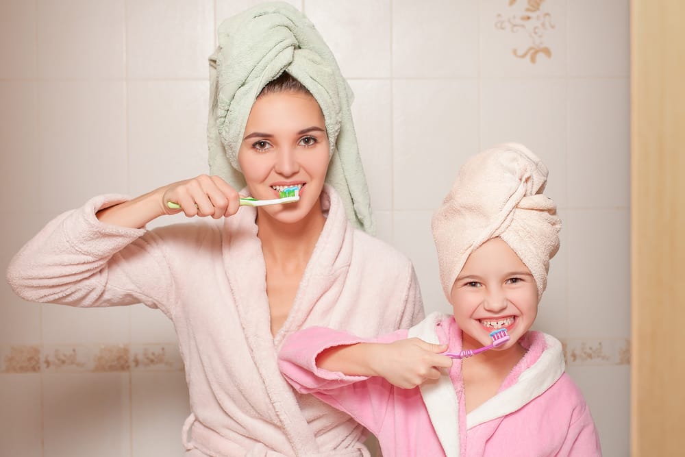 naučte děti, aby si zuby vyčistili