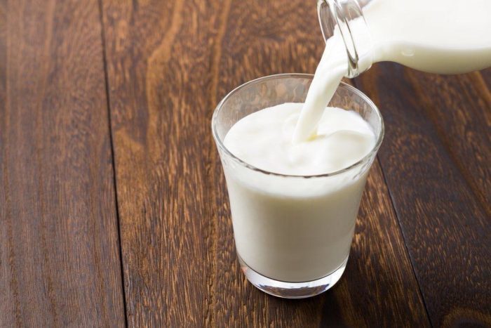 negativní dopad mléka