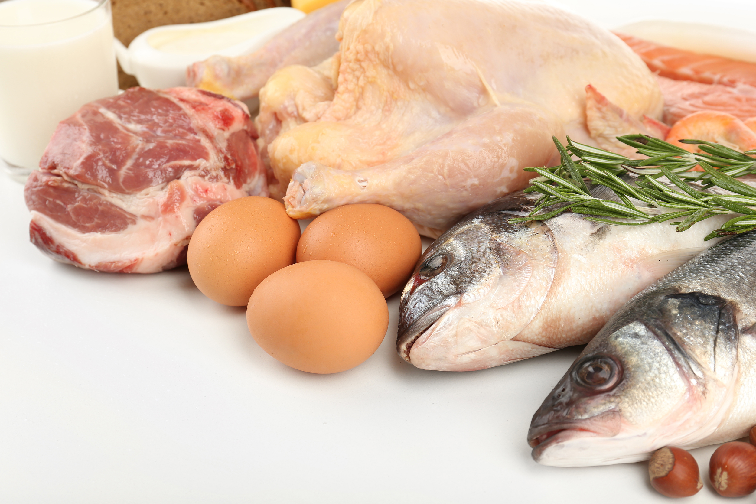 jíst kuře nebo ryby, které jsou zdravější