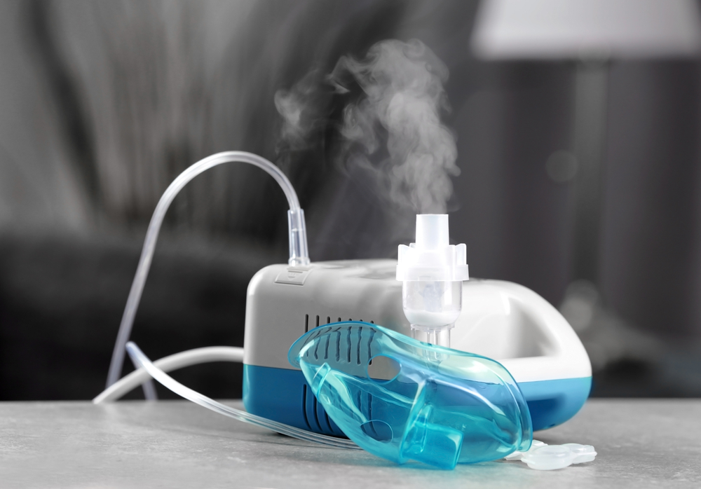Nebulizátor parního inhalátoru pro léčbu respiračních problémů