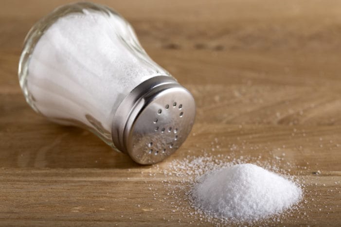 omezování konzumace soli způsobuje nedostatek jódu?