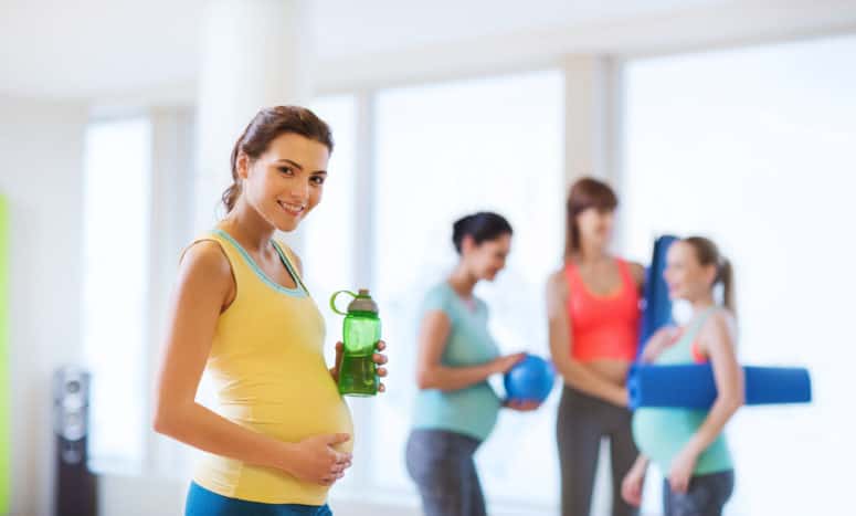 cvičení během těhotenství
