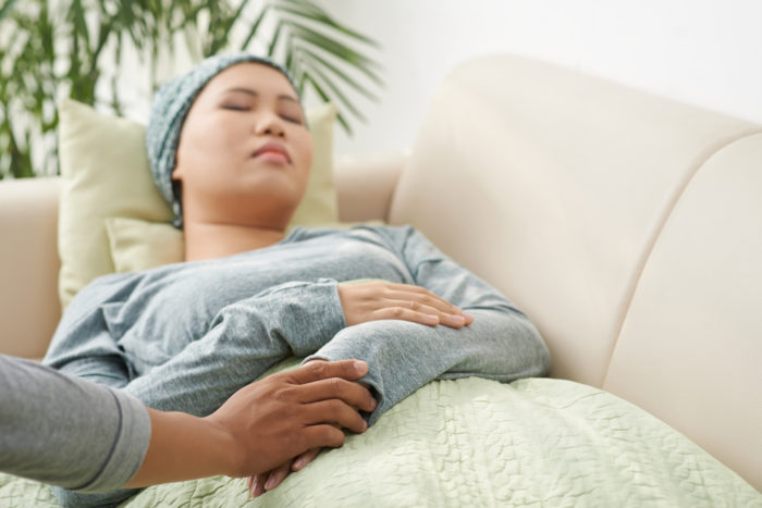 pacienti s rakovinou mají potíže se spánkem