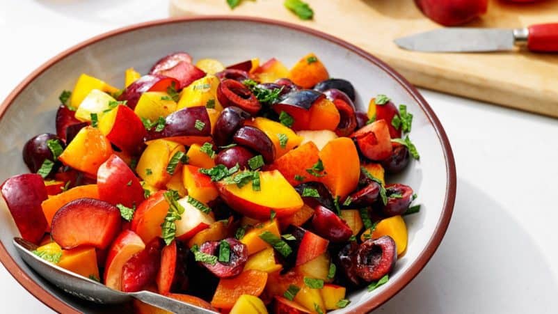 recept na ovocný salát