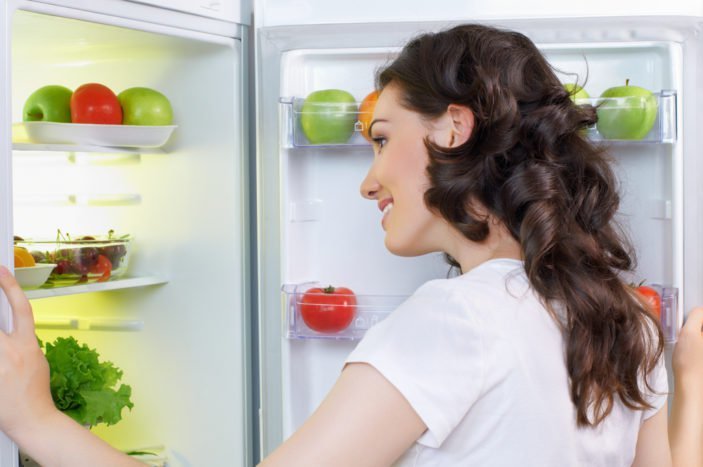 potravina nesmí vstoupit do chladničky
