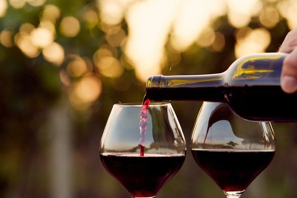 přínosy pití vína