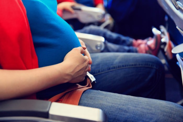 cestování během těhotenství