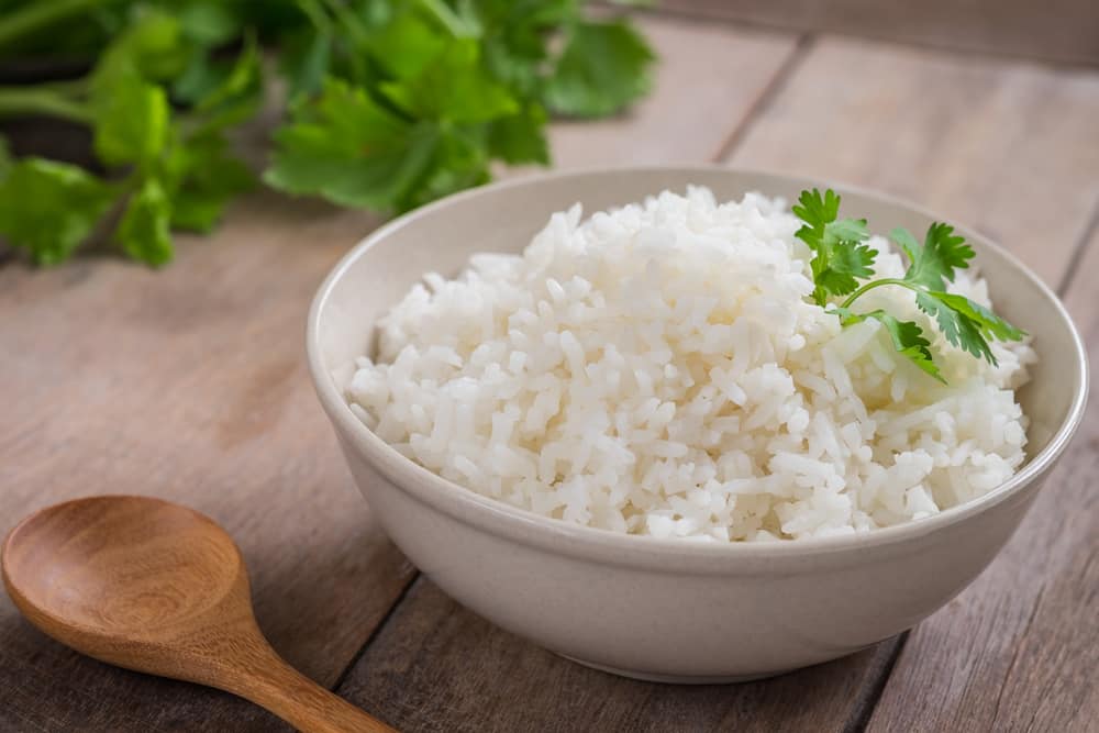 jíst bílou rýži