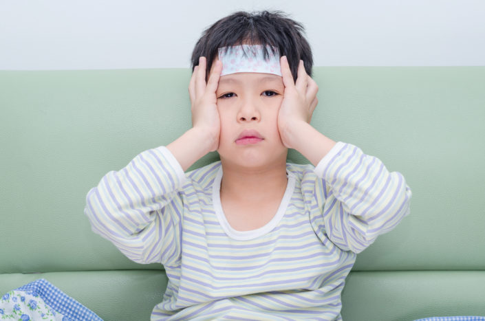bolesti hlavy u dětí