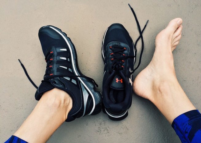 sportovní obuv pro kolenní osteoartritidu