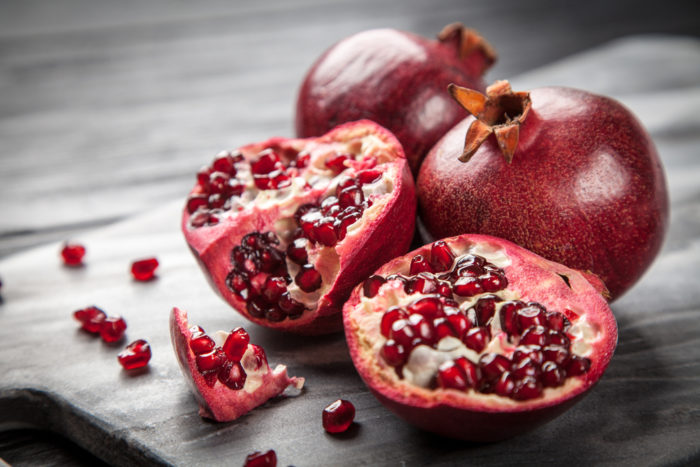 výhody granátových jablek pro zdraví