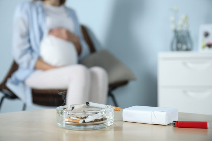 kouření těhotných žen, autismus vnoučat