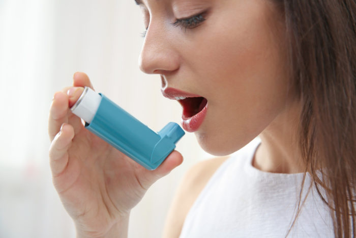 typu astmatického inhalátoru